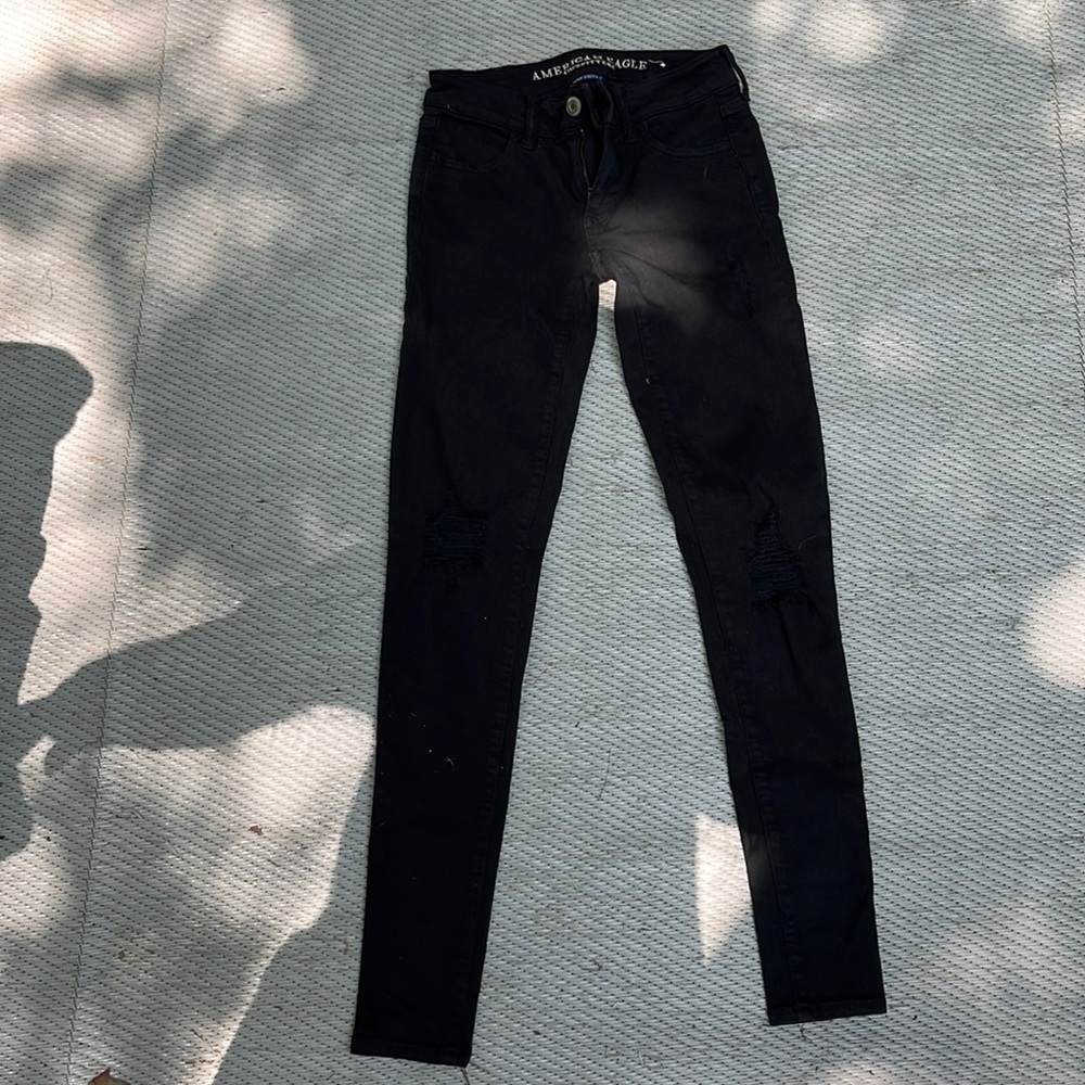 American eagle outfitters jeggins SIZE 0 LONG